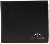 Armani Exchange Portefeuille avec logo A|X en cuir lisse, noir Portefeuille Naty Shop pour hommes Titre par défaut