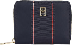 Tommy Hilfiger Poppy Klein Blue (Space Blue Corp) Portefeuille pour femme Taille unique Naty Shop Portefeuille pour femme Titre par défaut