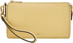 Portefeuille Fossil en cuir ou polyester pour femme Portefeuille femme Naty Shop Blanc crème