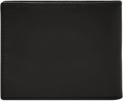 Portefeuille pour hommes Fossil - Derrick RFID en cuir à deux volets avec Flip ID, ML3681001 - 10,9 cm L x 1,27 cm l x 8,9 cm H Portefeuille pour homme Naty Shop