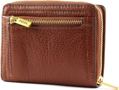 Portefeuille multifonctionnel Logan en cuir marron pour femme Fossil 11,1 cm L x 2,5 cm l x 8,9 cm H SL7923200 Portefeuille pour femme Naty Shop