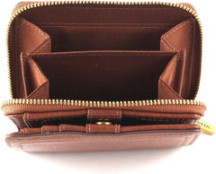 Portefeuille multifonctionnel Logan en cuir marron pour femme Fossil 11,1 cm L x 2,5 cm l x 8,9 cm H SL7923200 Portefeuille pour femme Naty Shop