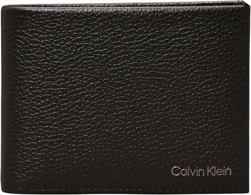Calvin Klein Portefeuille Homme Warmth Bifold Klein Portefeuille Homme Naty Shop Noir (Ck Black) Os