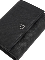 Calvin Klein Daily Medium Trifold Klein Portefeuille Femme, Noir (Ck Black), Taille Réelle Naty Shop Portefeuille Femme