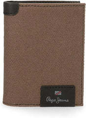 Pepe Jeans Hilltop Portefeuilles Sacs à main Portefeuilles Cuir décontracté. De Joumma Bags Portefeuille pour hommes Naty Shop Porte-documents marron
