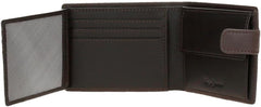 Portefeuilles et porte-monnaie en cuir de vache Pepe Jeans Staple, noir, marron, bleu marine, différentes tailles Portefeuille pour hommes Naty Shop
