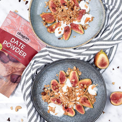 Poudre de dattes 100% bio, vegan et sans gluten, naturellement sucrée, multipack 6 x 250g Produits déshydratés Naty Shop