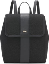 DKNY Sac à dos quotidien pour femme, logo noir/noir Naty Shop Sacs pour femme Titre par défaut