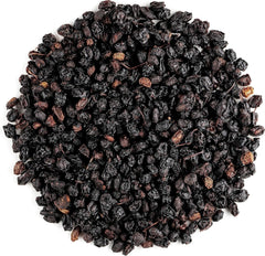 Sureau noir biologique - Baies de Sambucus entières - Produits déshydratés de sureau Naty Shop 200 G (1 paquet) Sureau noir