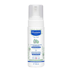 Șampon mousse pentru cruste de lapte, păr, bebeluși, copii, întreaga familie - Ajută la îndepărtarea crustă de lapte, curățare delicată, fără usturime (150ml) Copii - Baie si Skincare Naty Shop 150 Ml (1 pachet)