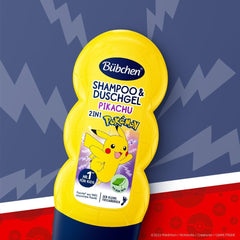 Shampoing et gel douche pour enfants, Édition Pokémon Pikachu, 230 ml (pack de 3) Enfants - Bains et soins Naty Shop
