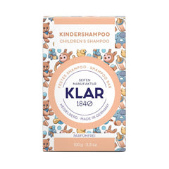 Klar's shampoing solide pour enfants sans parfum 100g Enfants - Bain et Soin Naty Shop Default title