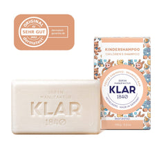 Klar's shampoing solide pour enfants sans parfum 100g Enfants - Bain et Soin Naty Shop