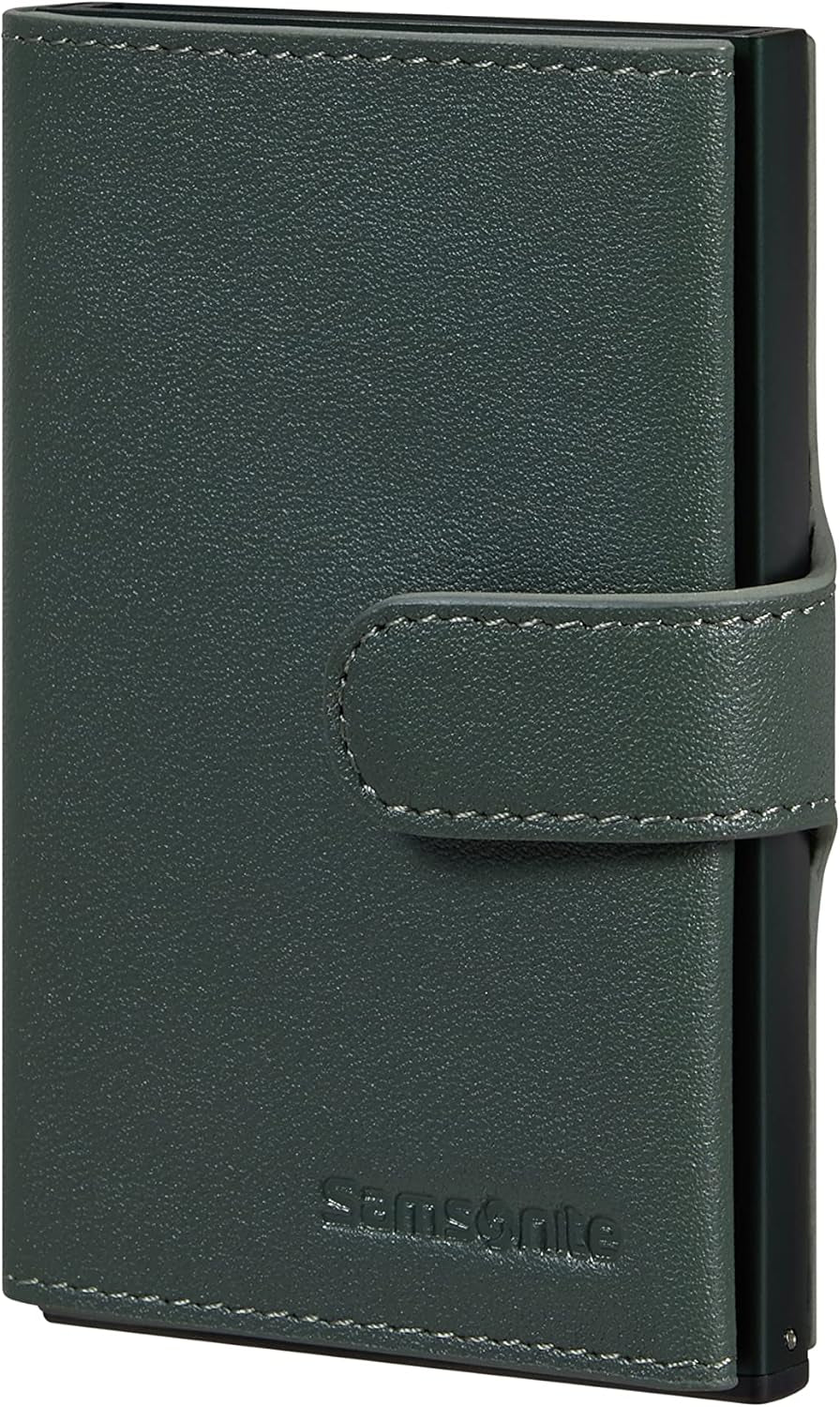 Samsonite Alu Fit SLG - Portefeuille, 10,2 cm, vert (Climbing Ivy) Portefeuille homme Naty Shop Titre par défaut