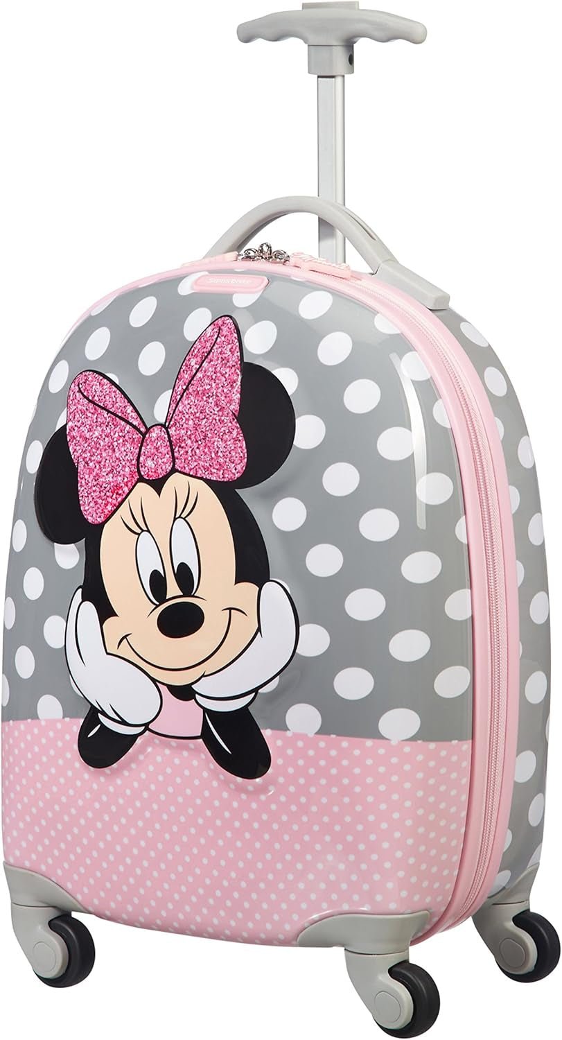 Samsonite Disney Ultimate 2.0 - Bagage Spinner S pour enfants Bagages et matériel de voyage Naty Shop (Multicolore) Minnie Glitter Spinner Xs (46 Cm - 20,5 L)