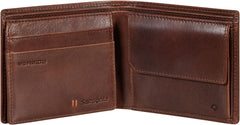 Samsonite Veggy SLG - Portefeuille, 10,5 cm, marron (marron foncé) Portefeuille homme Naty Shop
