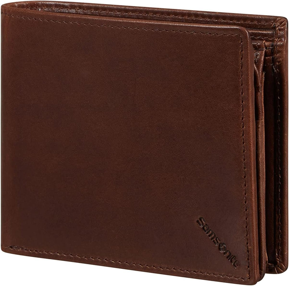 Samsonite Veggy SLG - Portefeuille, 10,5 cm, marron (marron foncé) Portefeuille homme Naty Shop Titre par défaut