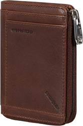 Samsonite Veggy SLG - Portefeuille, 10,8 cm, marron (marron foncé) Portefeuille homme Naty Shop Default Title