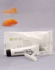 Set crema + aparat de ras pentru hotel – Sense Cosmetica Hoteliera Naty Shop