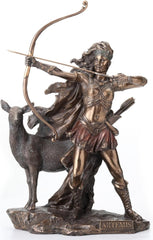 Statue en bronze de la Déesse de la Chasse et de la Sauvage Statuettes et Sculptures Naty Shop Default Title