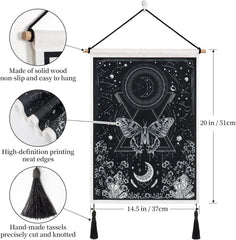 Tapisserie betylfoy pièces petites tapisseries paillettes soleil lune Maison - Accessoires et Décorations Naty Shop