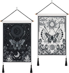 Tapisserie betylfoy pièces petites tapisseries paillettes soleil lune Accueil - Accessoires et Décorations Naty Shop Eclipse Lunaire
