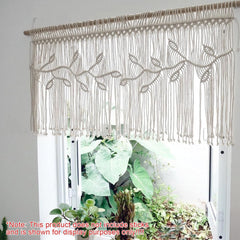 Rideau de porte tapisserie tissé ivoire Accueil - Accessoires et Décorations Naty Shop