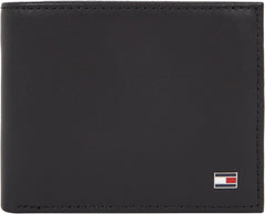 Tommy Hilfiger portofel pentru bărbați Eton Mini Small Portofel Barbati Naty Shop Negru