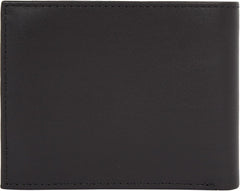 Tommy Hilfiger Eton Portefeuille à trois volets avec poche pour monnaie Naty Shop Portefeuille pour homme