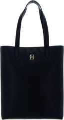 Tommy Hilfiger Th Casual Slim Tote Ns Tote Bag Femme Sacs Naty Shop Noir (black)