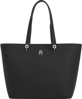 Tommy Hilfiger Tote bag bag Large Emblem Sacs Femme Naty Shop Noir (black)