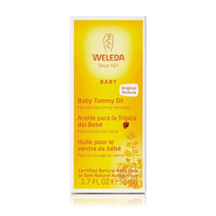 Weleda Huile Ventre Bébé, 50 ml Enfant - Bains et soins Naty Shop