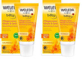 WELEDA Crème de Soin Bébé Calendula Bio Corps & Visage 30 ml - Crème visage / crème pour la peau pour cosmétiques naturels à l'huile de sésame et à la lanoline pour le soin des peaux sèches. Crème de soin hydratante pour bébés et enfants Enfants - Bain et Soin Naty Shop Default title