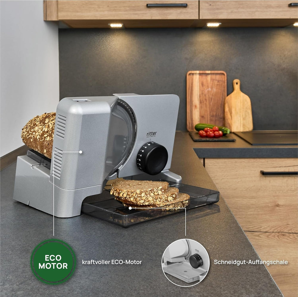 Ritter E 16 Duo plus Trancheuse électrique multifonctionnelle, fabriquée en Allemagne Râpes et trancheuses Naty Shop