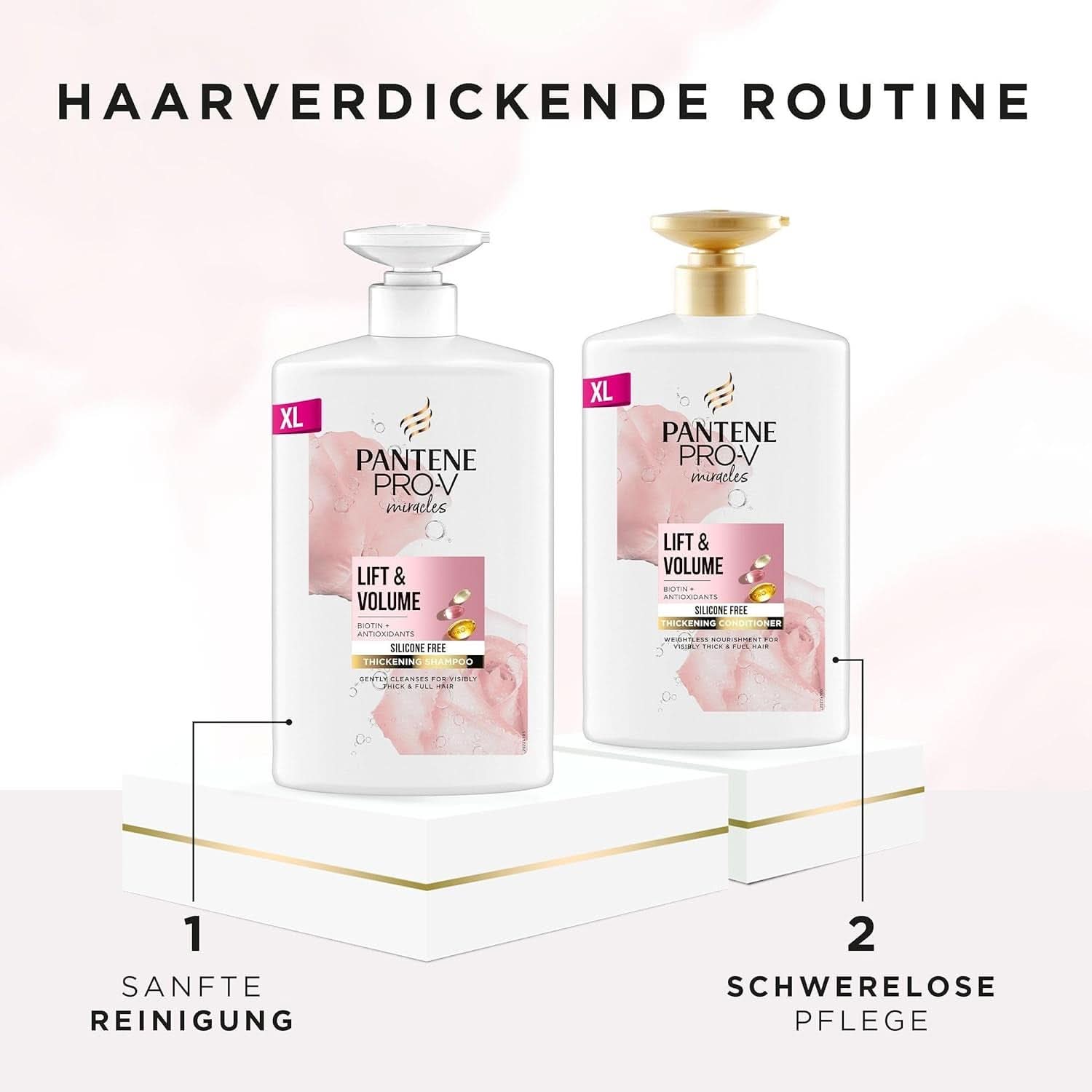 Pantene Pro-V Miracles Lift'N'Volume, XXL, 1 litre Naty Shop Douche et bain