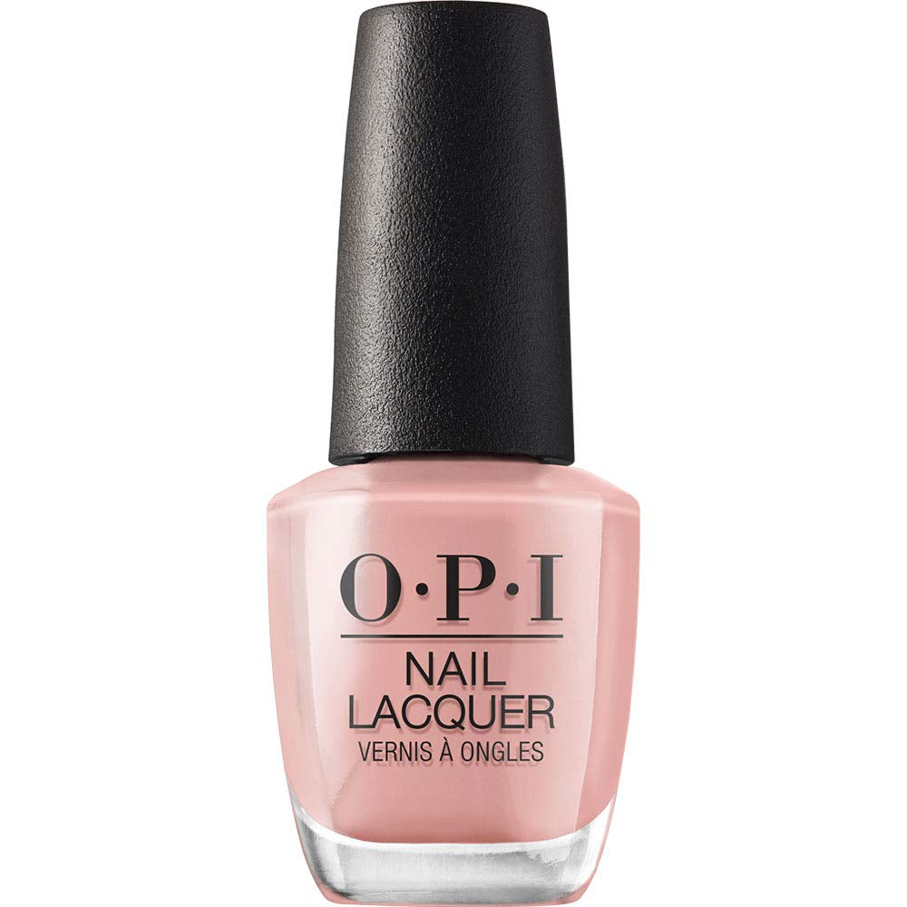 Oja OPI Nail Lacquer Nude Shades – Oja cu uscare rapidă, rezistentă la ciobire și de lungă durată – durează până la 7 zile – cu pensulă ProWide extra-lată