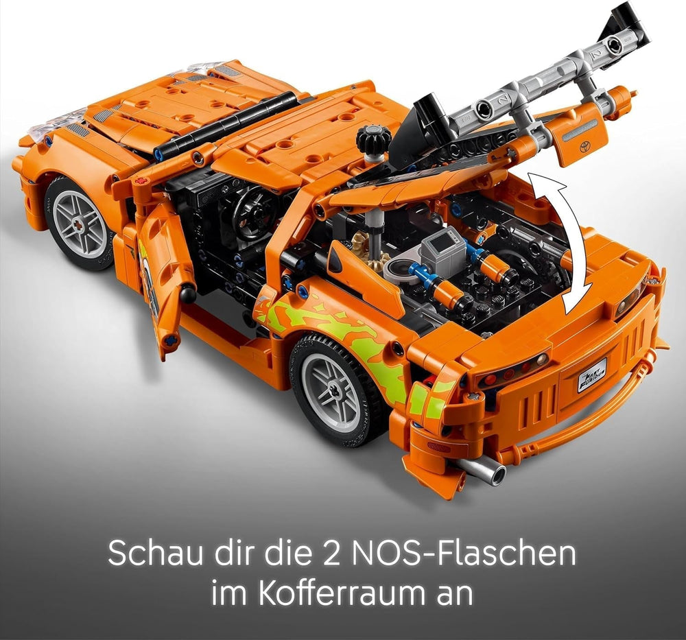 LEGO Technic Fast and Furious Toyota Supra MK4 - Voiture jouet - Avec moteur 6 cylindres et portes qui s'ouvrent - Modèle pour garçons et filles à partir de 9 ans - Idée cadeau d'anniversaire 42204 Jeux de construction Beuche den LEGO-Store