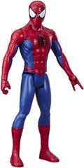 Marvel Titan Hero Series Spider-Man Figurine d'action Super-héros de 30 cm de haut avec membres mobiles Compatible avec d'autres jouets Spider-Man pour enfants 5+ Figurines Naty Shop