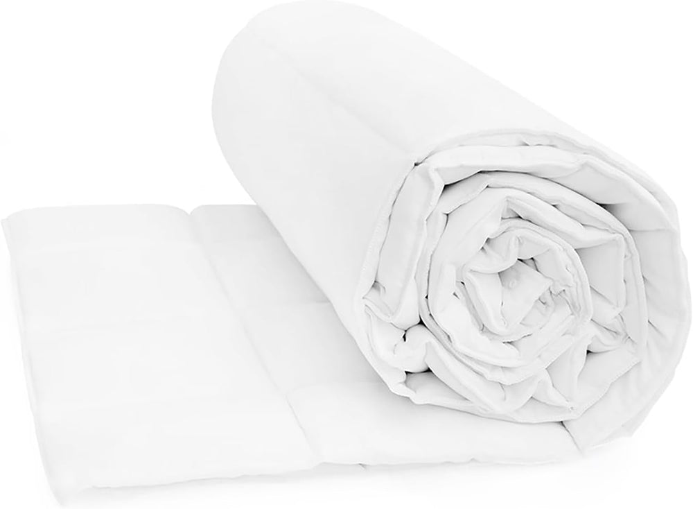 Couette 135X200 Cm Couette toutes saisons Oekotex 100 microfibre lavable Couette blanche Couettes et couettes Naty Shop