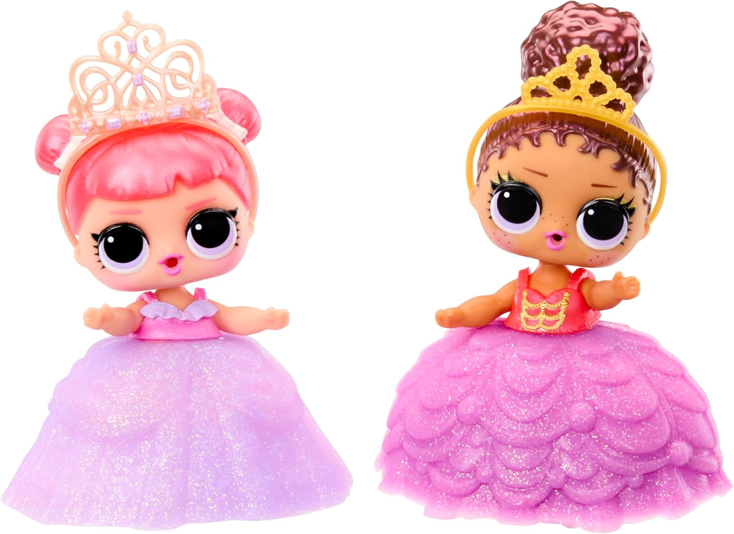 Mdr Surprise ! Princess Tots - Comprend 1 poupée, un emballage blindé, 2 peintures pour créer une robe de princesse, 8 poupées à collectionner