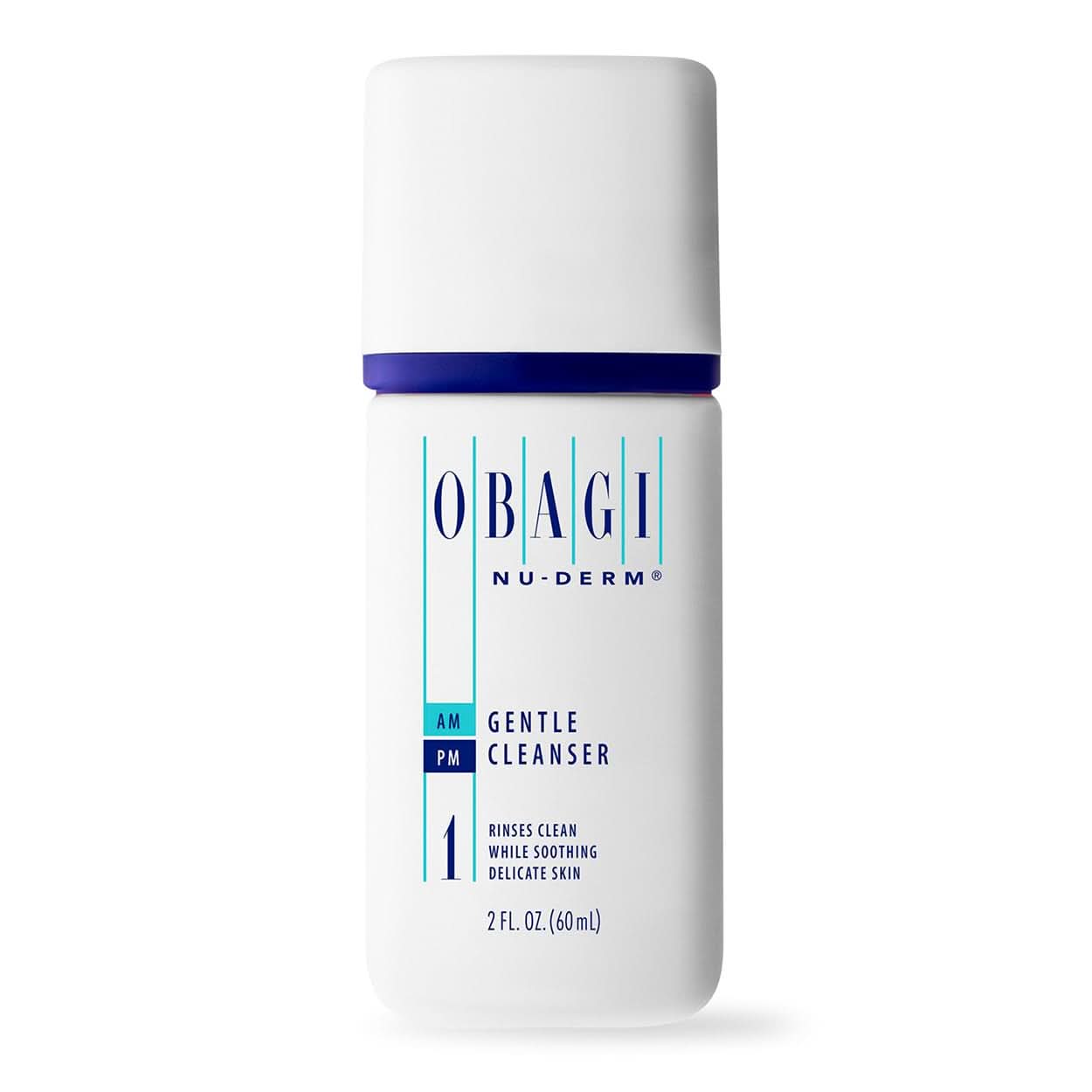 OBAGI Nu-Derm, Nettoyant Doux Visage Peau Normale ou Sèche Cosmétique et Beauté Naty Shop 60 ml