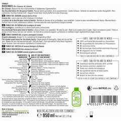 SANTE Natural Cosmetics Gel douche rafraîchissant au parfum d'agrumes, 950 ml Douche et bain Naty Shop