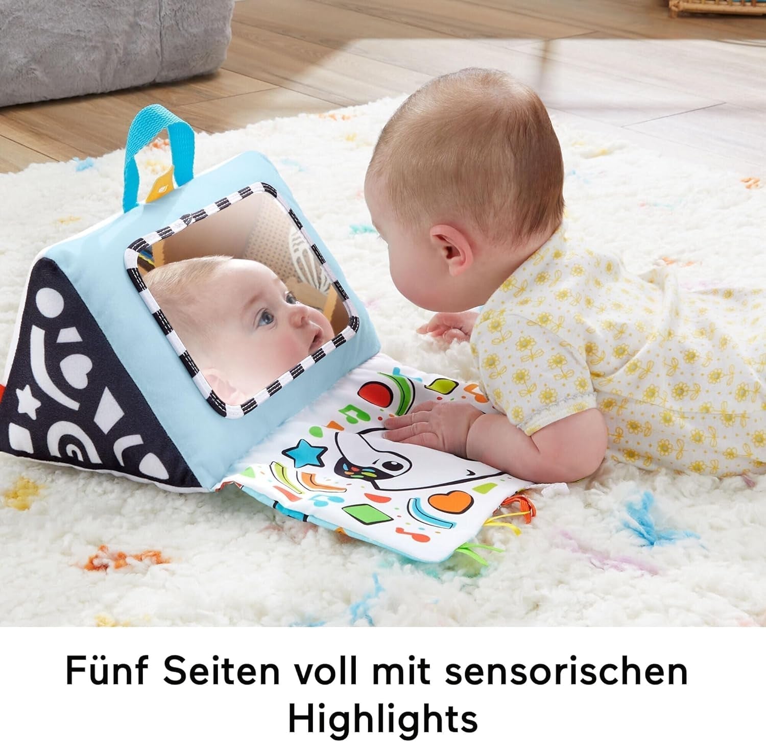 FISHER-PRICE Kick & Play Soft Piano - Piano jouet doux et portable, design évolutif, touches colorées, pour bébés dès la naissance, HND54 Baby Toys Naty Shop