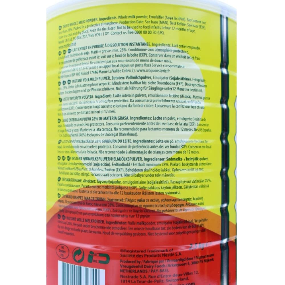 - Poudre de lait - (1 X 2500 GR)