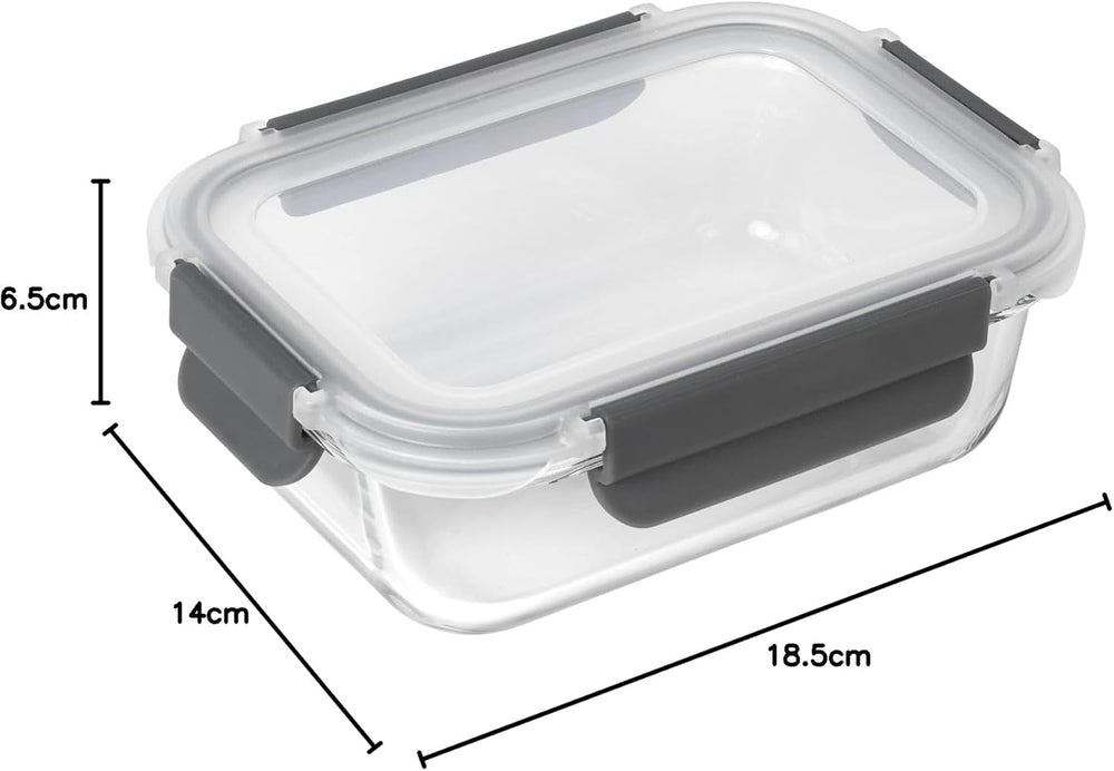 KUHN RIKON 24031 Pot en verre, verre, transparent Boîtes de conservation alimentaire Naty Shop