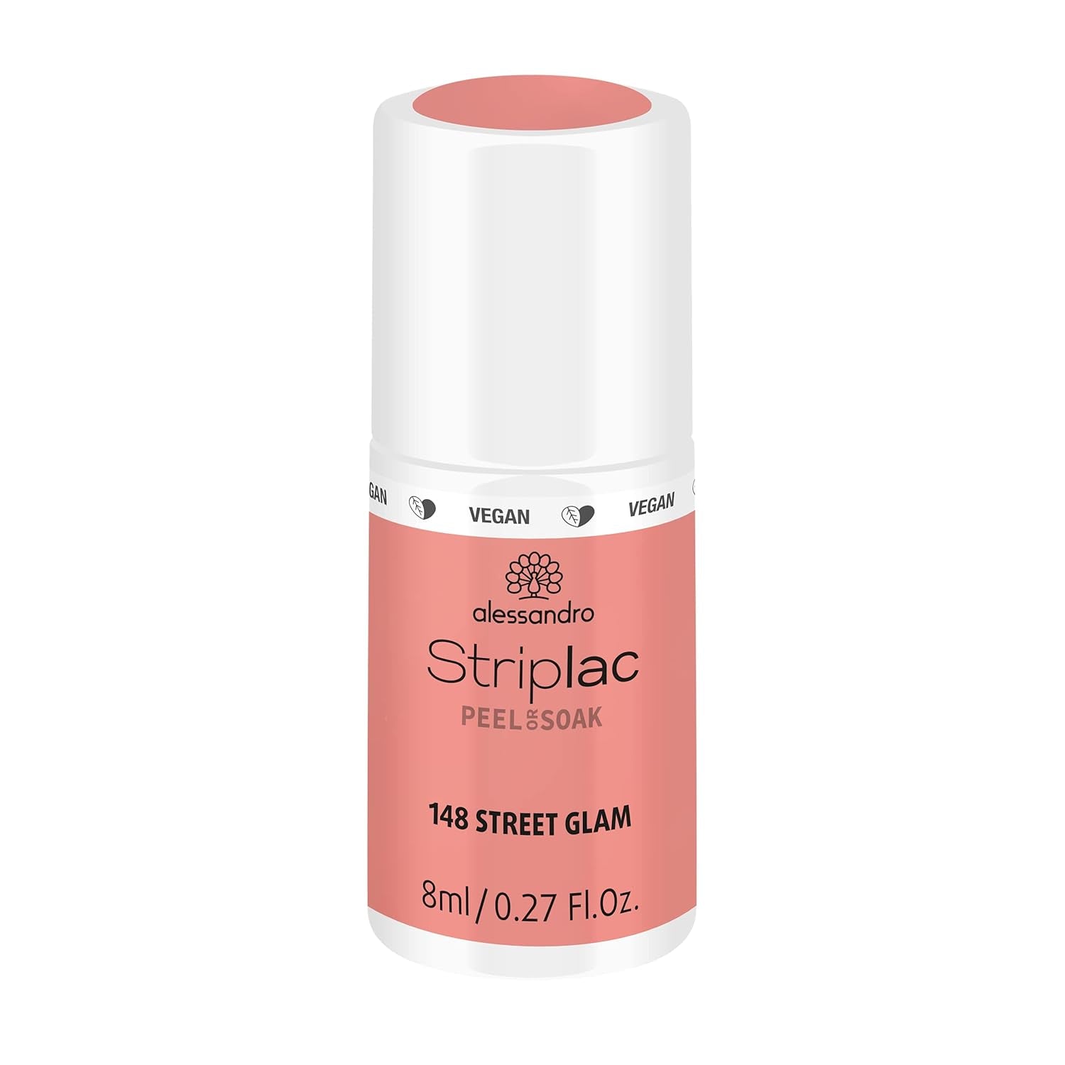 alessandro Striplac UV-Nagellack Lilly Billy – Doux et facile à utiliser – Application facile grâce à la technologie Peel-Off – Vegan et sans alcool – 8 ml
