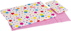 51564 Literie pour poupée Stars, assorties, 3 ans et plus