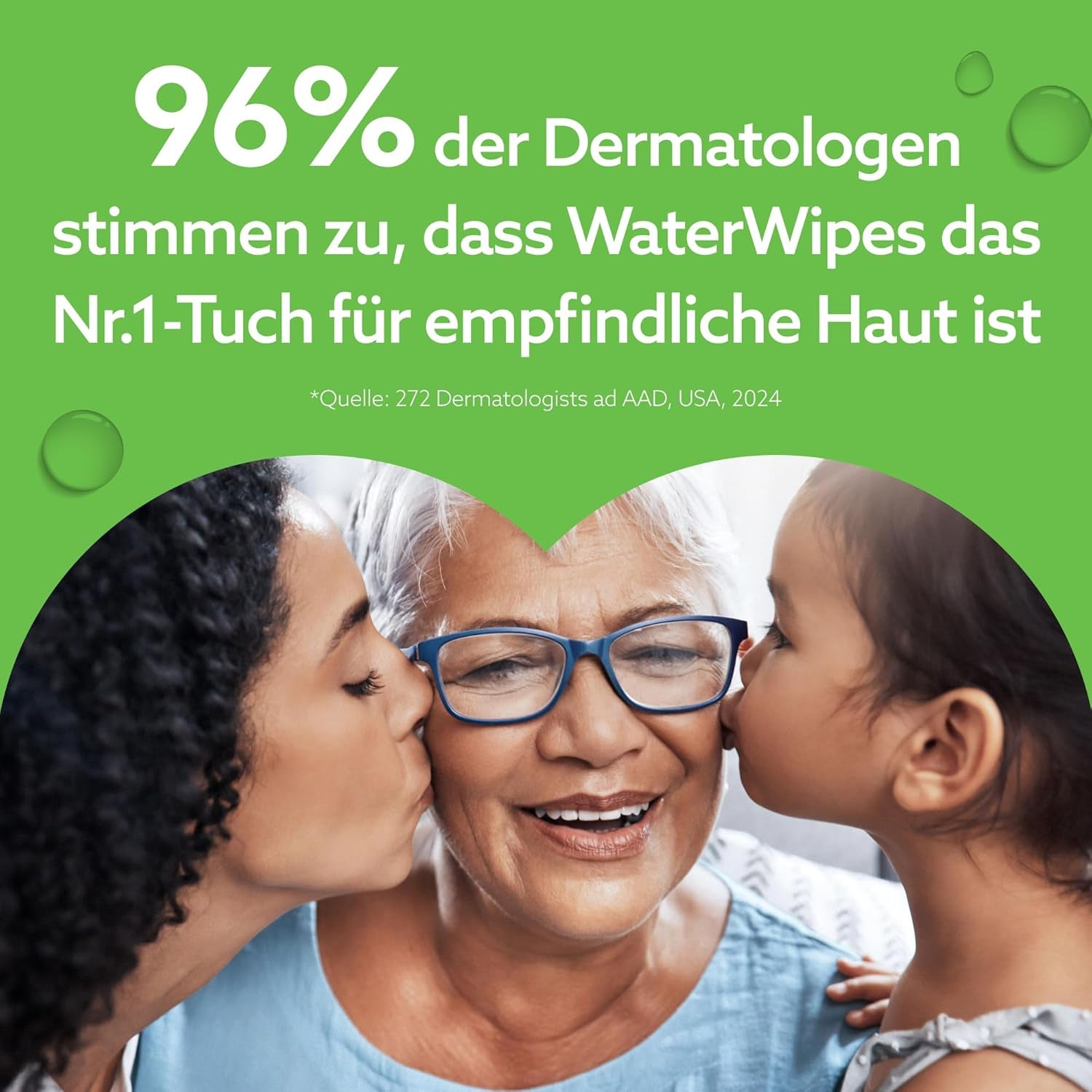 Lingettes humides WaterWipes Sensitive+ Hydrating Boost, lingettes hydratantes, 720 unités (paquet de 12), 3 en 1 propres, soignent, hydratent, 99 % d'eau d'aloe vera, lingettes pour bébé non parfumées