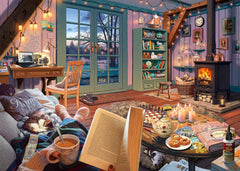 Schmidt Spiele 59655 Dans la maison de vacances, puzzle secret 1000 pièces Naty Shop