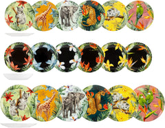 Service Tavola En Porcelaine Exotique 18 Pièces